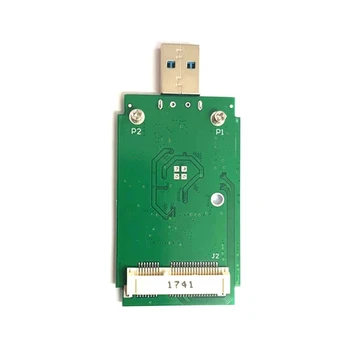 1 Шт. Твердотельный портативный жесткий диск Msata без упаковки, плата мобильного адаптера Темно-зеленого цвета