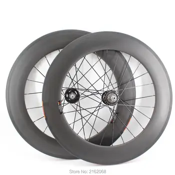 1 пара новых 700C 88 мм клинчерных дисков трек с фиксированной передачей велосипед аэро матовый 3K полный карбоновый велосипед колесные пары 23-25 мм ширина Бесплатная доставка