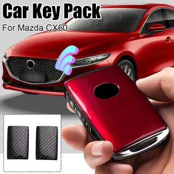 1 шт. для Mazda CX60 CX-60 CX 60 2022-2023 ABS Чехол для защиты дистанционного ключа автомобиля, автоаксессуары