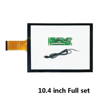 10,4-дюймовый 236*178 мм Мультисенсорный G + G Дигитайзер с Емкостным Сенсорным экраном и комплектом USB-контроллера EETI