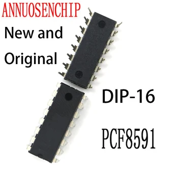 10 шт. Новых и оригинальных DIP16 PCF8591P DIP-16 DIP PCF8591