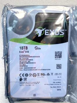 100% Оригинальный 18 ТБ Exos X18 7200 Об/мин SATA 6 Гб/сек. 256 МБ Кэш-памяти 3,5-Дюймовый корпоративный жесткий диск ST18000NM000J