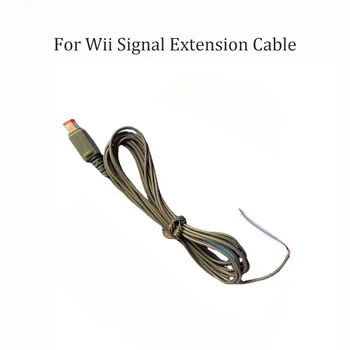 100 ШТ 2,5 М Сигнальный удлинитель для Wii wire Игровой Удлинитель Кабель Для Wii Удлинитель Линейный Шнур Игровая консоль