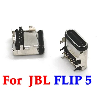 100 шт./лот Для JBL FLIP 5 Bluetooth Динамик Mini Type-c USB разъем для зарядки разъем для подключения порта питания замена ремонт