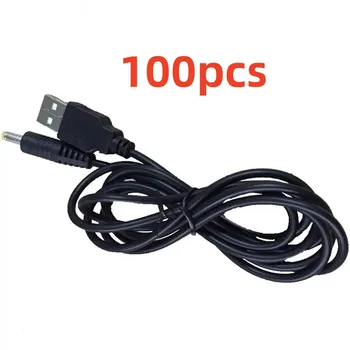 100шт USB Штекер постоянного тока 4,0x1,7 мм Штекер 5V Power Charge Кабель для зарядки Шнур для Sony PSP 1000/2000/3000