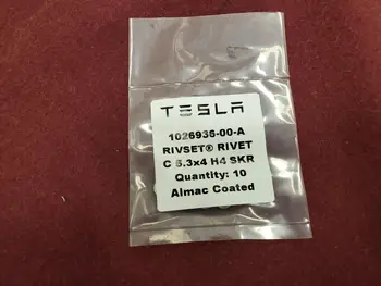 1026936-00-Высококачественная абсолютно новая заклепка для Tesla - Часть #, заклепка SPR C5.3 × 4 H4 SKR (продается в мешках по 10 штук) 102693600A