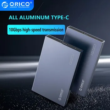 2,5-дюймовый корпус ORICO 2518C3-G2 с интерфейсом SATA-USB 3.1 Type C Gen 2 подходит для жесткого диска Samsung Seagate SSD емкостью 4 ТБ