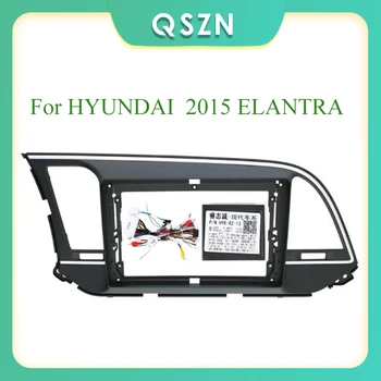 2 Din Автомагнитолы HYK-RZ-13 Для HYUNDAI 2015 ELANTRA Панель CD Аудио Рамка Комплект отделки