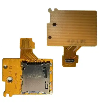 2 шт., слот для карт SD TF, ремонт платы для игровой консоли Nintendo Switch NS, замена модуля платы SD Card
