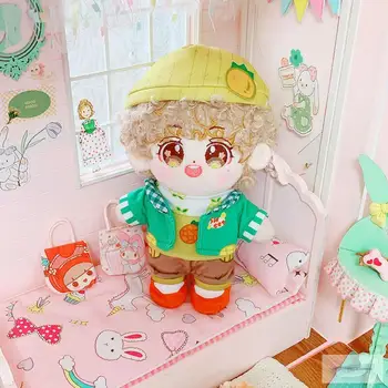 20 см кукольная одежда Прекрасный Ананас пальто шляпа костюмы аксессуары для кукол Корея Kpop EXO idol Куклы подарок DIY Игрушки