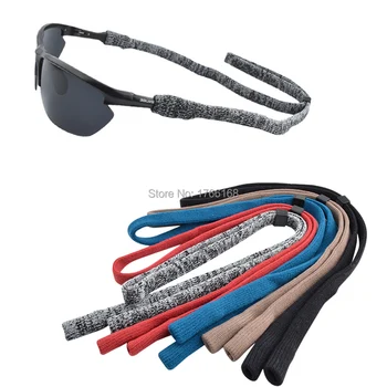 20 штук Регулируемых эластичных очков, спортивный шнур, солнцезащитные очки для улицы, спортивная эластичная лента, ремешок на голову