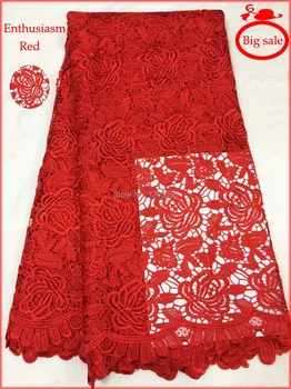 2014 высококачественная 100% хлопковая французская Швейцарская Вуаль Африканский бархатный Шнур Кружевная ткань для одежды свадебное подарочное платье#D004