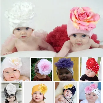 2020 Весенние детские шапки, Кепки для новорожденных, Большие шапочки в цветочек для девочек, Все для детской одежды и аксессуаров, шапочки для новорожденных, Капор