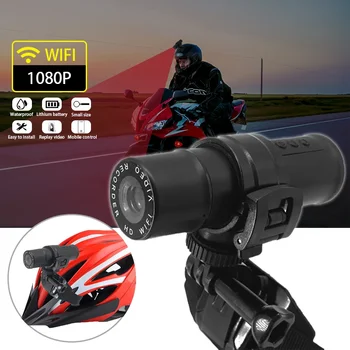 2023 Горячая распродажа, Водонепроницаемый Велосипедный Видеомагнитофон, Поддержка 1080p, WIFI, 1600 мАч, Видеорегистратор для мотоцикла, Велосипедная камера, экшн-камера для мотоцикла