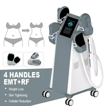 2023 Мощная Скульптура тела EMS-устройство Для похудения, Мышечный стимулятор, Строительная Тренировка, машина для стимуляции похудения