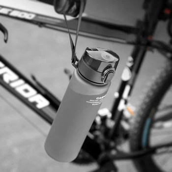 2023 Новая бесплатная герметичная спортивная бутылка для воды высокого качества для туристических походов Портативные бутылки для моих любимых напитков 400 мл 560 мл