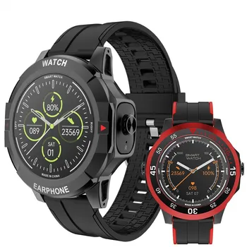 2023 Новые Смарт-часы Bluetooth Гарнитура Наушники TWS Два в Одном Hi-Fi Стерео Беспроводные Спортивные Tracke Воспроизведение музыки N16 Smartwatch Hot