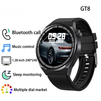 2023 Новые Смарт-часы GT8 с Bluetooth-Вызовом, Мониторингом сна, Фотосъемкой, Управлением Музыкой, Спортивными Упражнениями, Умными Часами для Мужчин И Женщин