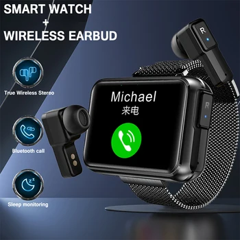 2023 Умные Часы Для Мужчин И Женщин, Спортивные Bluetooth Беспроводные Наушники, Спортивные Часы с сердечным Ритмом Для Ios Android Reloj Inteligente