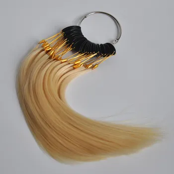 30 шт., кольцо для окрашивания человеческих волос для всех видов наращивания волос, таблица цветов, можно покрасить в любой цвет