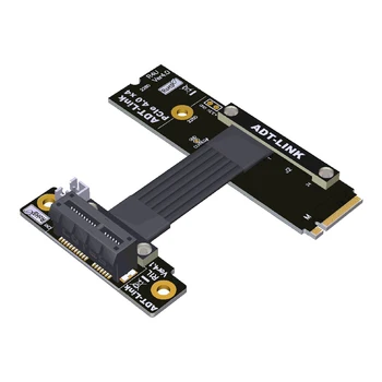 4,0 Полноскоростной M.2 NVME К PCIE X1 Удлинительный кабель M2 M КЛЮЧ NVME SSD Интерфейс материнской платы PCI-E4.0 Адаптер Конвертер 16G/bps