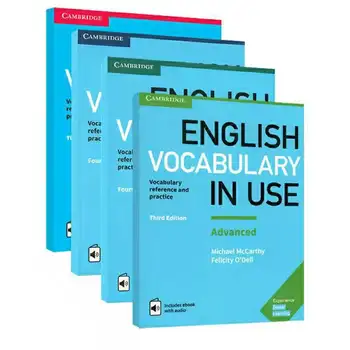 4 книги/КОМПЛЕКТ из новой коллекции Cambridge English Vocabulary in Use Collection Books