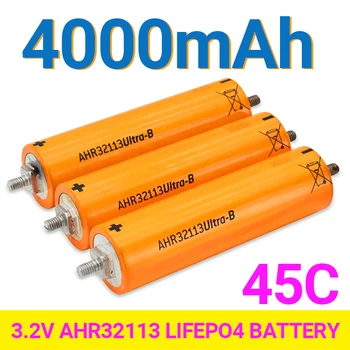 45C перезаряжаемые литий-железо-фосфатные Силовые Батареи Высокого качества большой емкости для A123 AHR32113 Lifepo4 Battery 3.2V 4.0AH