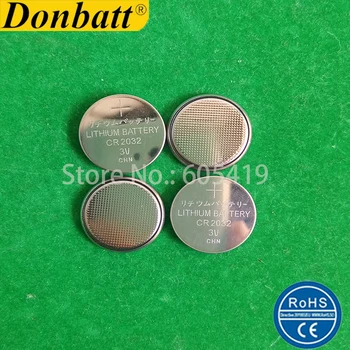 500 шт./лот CR2032 кнопочный элемент 3 В литиевая батарея для монет