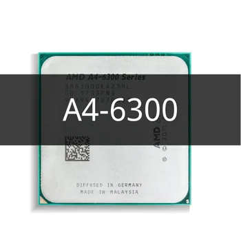 A4 6300 a4 6300 Двухъядерный процессор FM2 3,7 ГГц 1 МБ 65 Вт A4-6300 APU