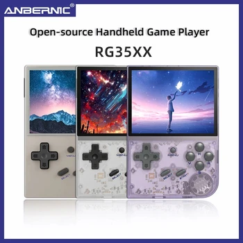 Anbernic RG35XX Портативные Ретро Портативные Игровые Плееры Linux Система 3,5-дюймовый IPS Аккумулятор емкостью 2100 мАч Видеоигровые консоли 8000+ Игр