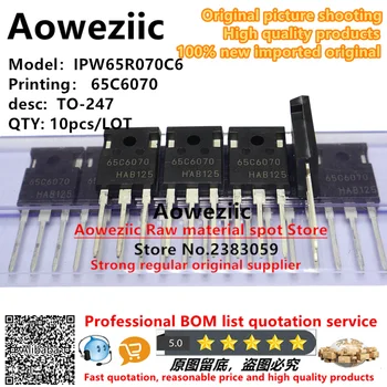 Aoweziic 2018+ 100% новый импортный оригинальный IPW65R065C7 65C7065 IPW65R070C6 65C6070 IPW65R150CFDA 65F6150A TO-247 MOS FET
