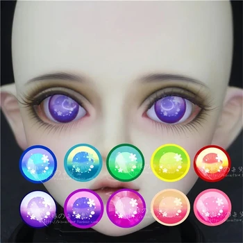 BJD Eyes кукольные глаза 8 мм-26 мм кукольные милые градиентные акриловые глаза для игрушек 1/8 1/6 1/4 1/3 SD DD аксессуары для кукол 8 мм-26 мм кукольные глаза