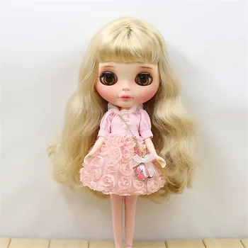 BL-160604L Одежда для костюма 1/6 Blyth, летнее розовое платье из 3 предметов
