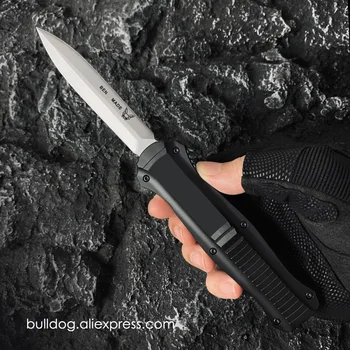 BM 3300BK Infidel 3300 OTF Tech Ножи Bench EDC Тактические Карманные Ножи D2 С D/ E Покрытием Лезвие Черная Алюминиевая Ручка Верхняя Версия.