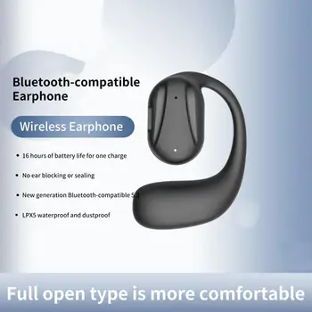 Bluetooth-совместимые наушники с полезным шумоподавлением с помощью микрофонного ушного крючка Bluetooth-совместимые спортивные наушники для вождения
