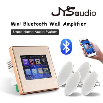 Bluetooth-совместимый Настенный Усилитель, Музыкальная система Smart Control, Потолочный Динамик, Домашняя Фоновая Музыкальная система с U-диском или TF