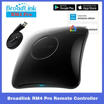 Broadlink RM4 Pro Universele Intelligente Afstandsbediening Автоматизация Умного дома Wifi + IR + Rf Работает с Alexa И Google Home