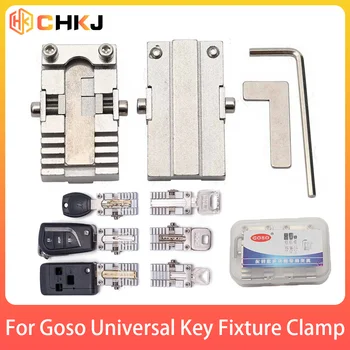 CHKJ Одна пара для Goso, вертикальный зажим для ключей, инструменты для специальных зажимов для ключей для автомобиля и специальные слесарные инструменты для резки жестких ключей