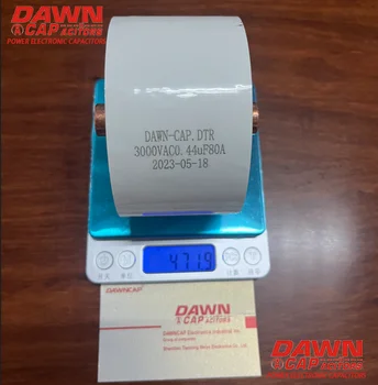 DAWNCAP DTR 0,44 МКФ 3000 В переменного тока 80A резонансный конденсатор 93 * 55 мм M8