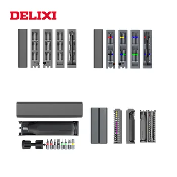 DELIXI 44 30 39 8 В 1 Многофункциональный набор отверток, Мини-прецизионная магнитная отвертка, инструмент для ремонта телефона, ПК, Ручные инструменты