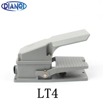 DIANQI LT4 Ножной переключатель 5A AC 380V 15A AC 250V Материал Алюминий LT4