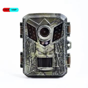 DL006 Hunting Trail Camera Камера дикой природы с Ночным Видением, Активируемая Движением, Триггер Камеры Слежения на открытом воздухе Для Разведки дикой природы