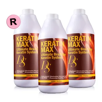 DS MAX Кератиновое выпрямление волос 12% Формалин для стойких волос Бразильский кератиновый крем Средства по уходу за вьющимися волосами