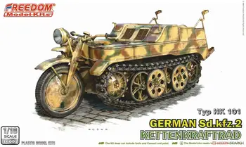 FREEDOM F16001 1/16 WW.II Немецкий модельный комплект Sd.kfz.2 Ketten Kraftrad