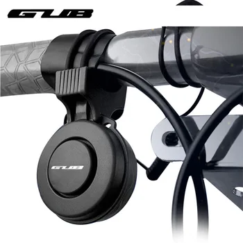 GUB Велосипедный звонок Электрический 120 дБ USB Зарядка Громкий звуковой сигнал, Свисток, Водонепроницаемый горный велосипед, кольцо на руль, Электронные Рожки
