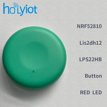 Holyiot nRF52810 Bluetooth 5,0 низкоэнергетический Модуль бесконтактный маркетинг ble Датчик движения с Акселерометром LPS22HB Барометр