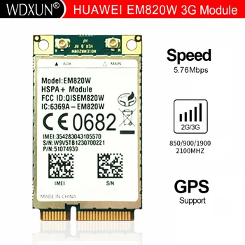 HuaWei EM820W 3G сетевая МИНИ-карта PCIE HSPA + ModuleUMTS/HSDPA/HSUPA/PA + HSPA + GPS