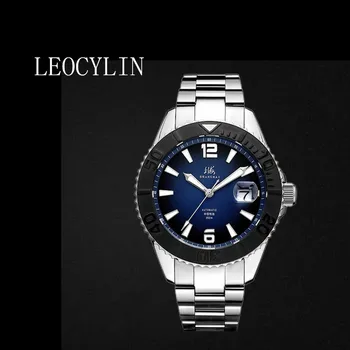 LEOCYLIN Shanghai оригинальные автоматические механические часы со светящимся 200 м водонепроницаемым сапфиром спортивные наручные часы Relogio Masculino