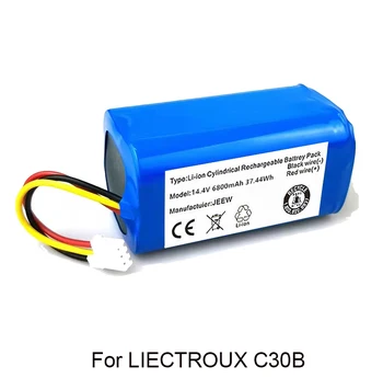 LIECTROUX – batterie 100% v 14.4 mAh pour aspirateur Robot C30B, 1 pièce/paquet, nouveauté 12800