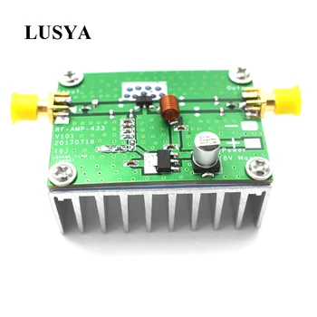 Lusya 400-460 МГц 433 МГц 8 Вт Плата Усилителя Мощности RF HF Высокочастотные Усилители Цифровой Усилитель Мощности G9-004